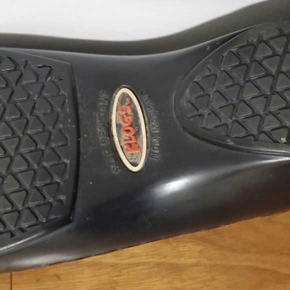 W 10M Klogs Brown Embossed Leather Zip Booties, Worn Five Times - Picture 3 of 4